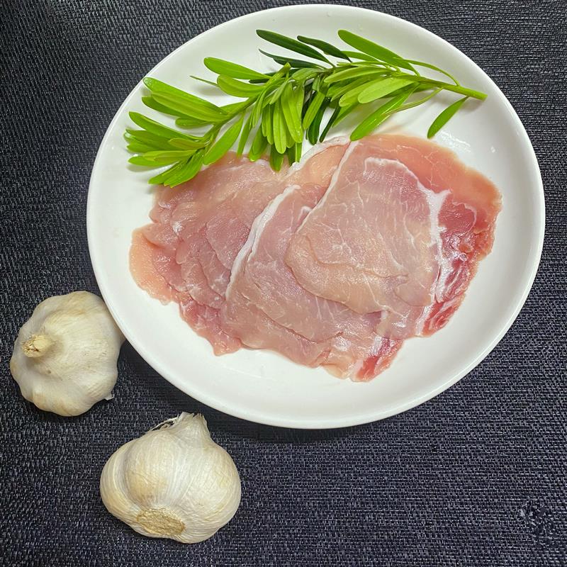 里肌火鍋肉片-Sliced Pork Loin w/o Bone,家香豬,中央畜產