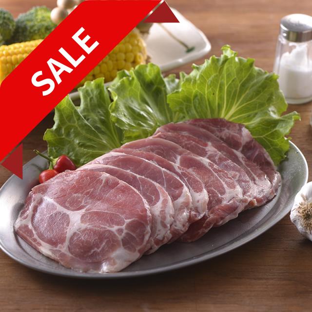 梅花沙朗烤肉片-即期品 有效期限至2025/10/8,家香豬,中央畜產
