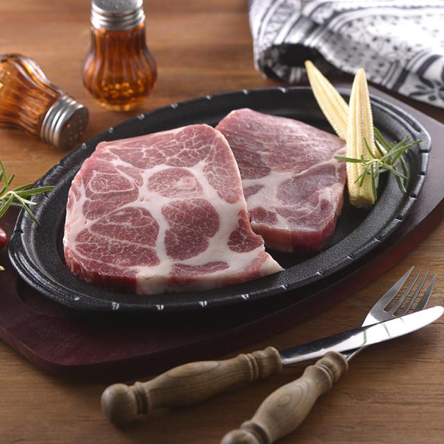 梅花肉排(塊)-PorkButt Steak w/o Bone,家香豬,中央畜產