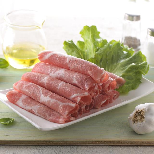 梅花火鍋片-Sliced Pork Butt(Hot Pot),家香豬,中央畜產
